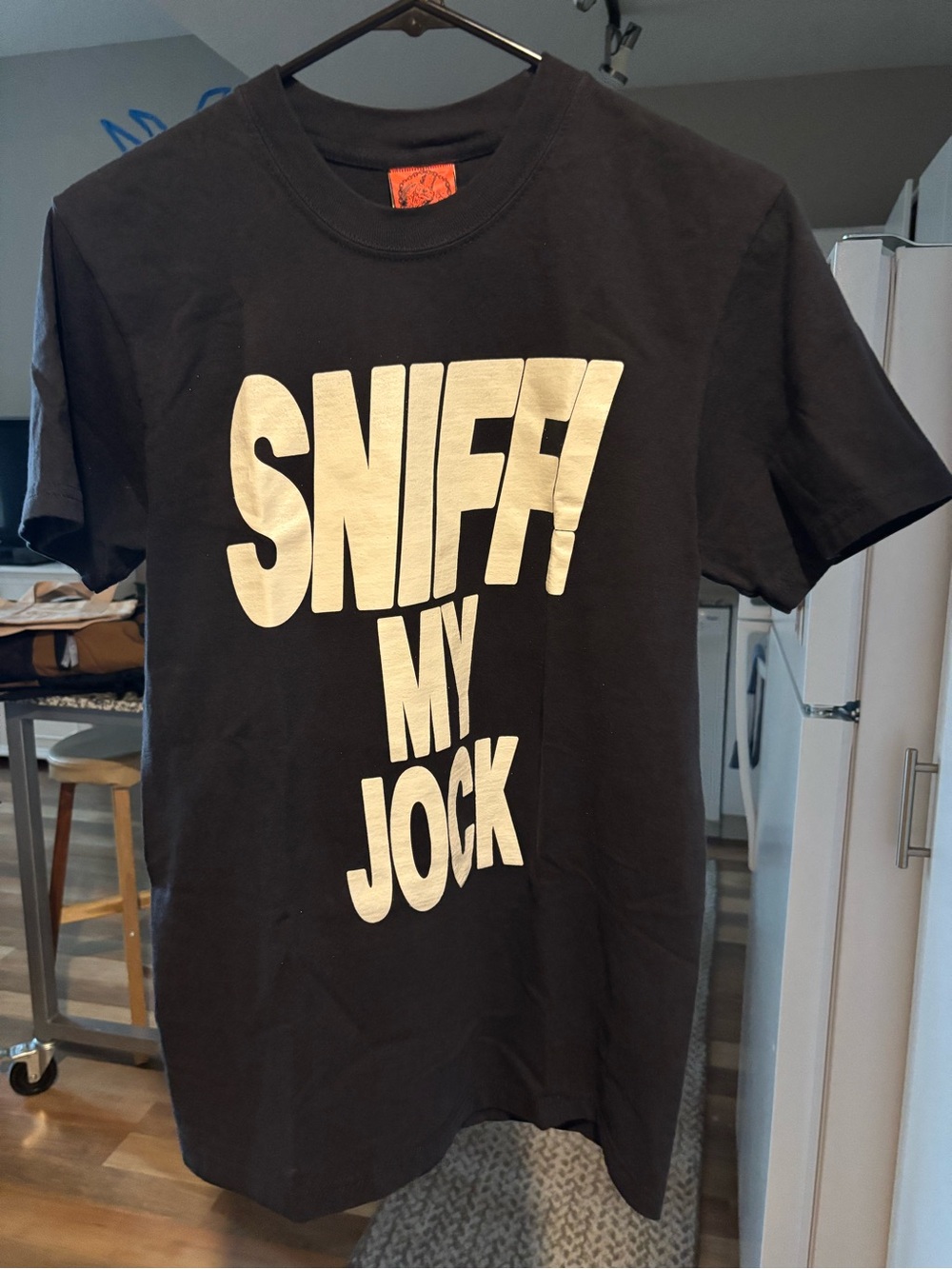 Comfort Colors Black Graphic Tee with White Front Print
